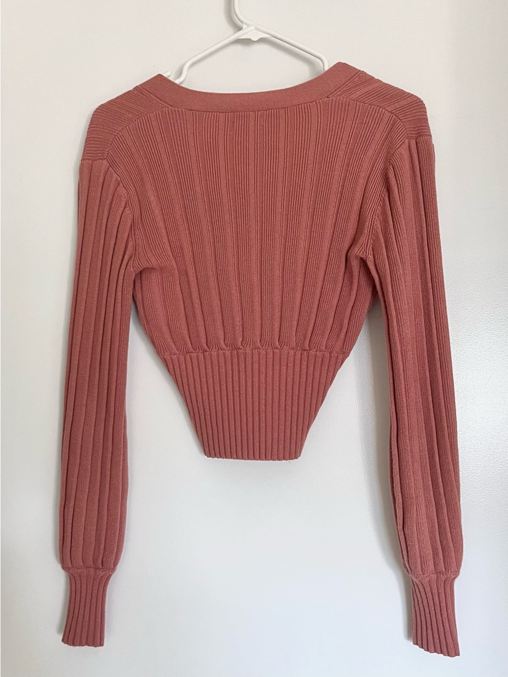 Aritzia Wilfred Plunge Front Cardigan - Picture 3 of 6